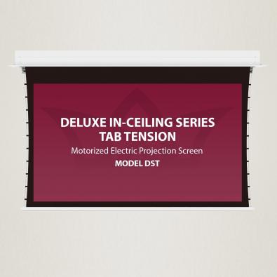 Deluxe In Ceiling Tab Tension 16:9 165" Diagonal Cinema Grey