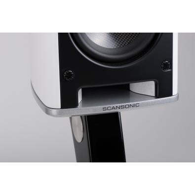 Speaker stand Black Matte Single